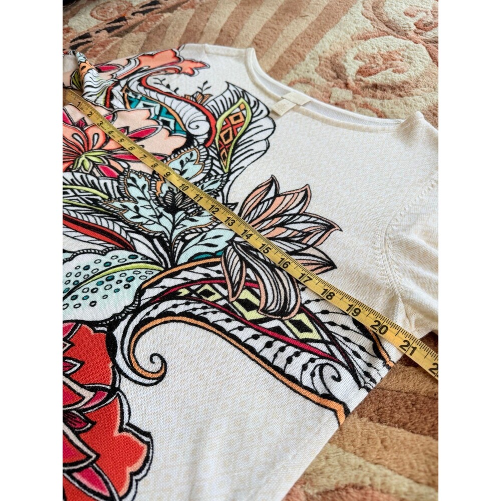 Chicos Colorful top - Picture 9 of 11
